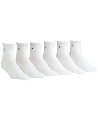 Tommy Hilfiger - Men's Pitch Performance Athletic Quarter Socks 6-Pack