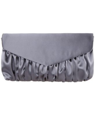 Nina - Salome Satin Pleated Clutch
