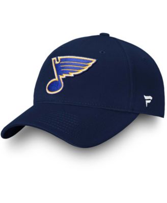 Authentic NHL Apparel - Men's Navy St. Louis Blues Core Adjustable Hat