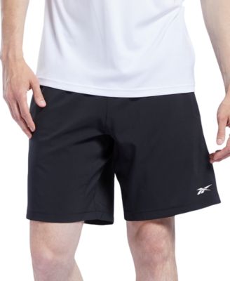 Reebok - Men's Regular-Fit Moisture-Wicking 9" Drawstring Shorts