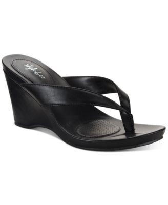 Style & Co - Chicklet Wedge Sandals