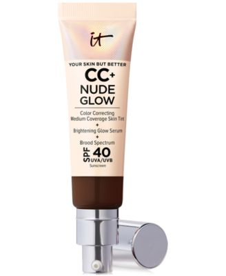 IT Cosmetics - CC+ Nude Glow Lightweight Foundation + Glow Serum SPF 40