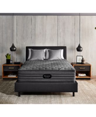 Beautyrest - Black&reg; L-Class 13.75" Firm Mattress Set- Full