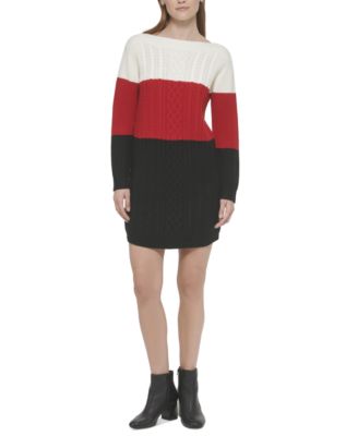 Tommy Hilfiger - Colorblock Sweater Dress