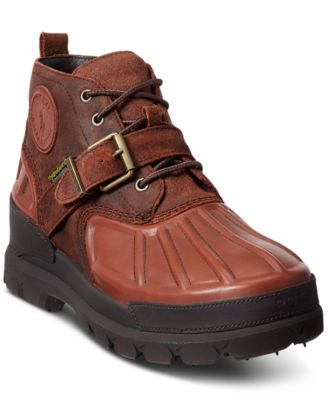 Polo Ralph Lauren - Men's Oslo Low Waterproof Leather & Suede Boot