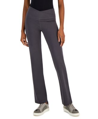 ID Ideology - Women's Crisscross-Waist Flared Pants