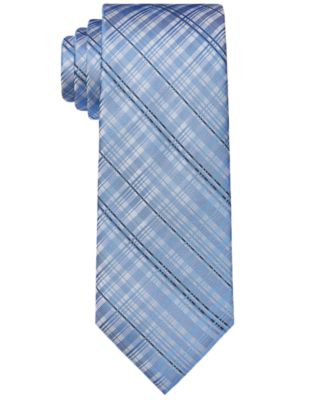 Calvin Klein - Men's Slim Fancy Check Tie