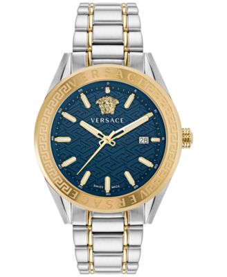 Versace - Men's Swiss V-Code Two Tone Bracelet Watch 42mm