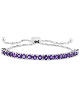 EFFY Collection - Amethyst Bolo Bracelet (3-5/8 ct. t.w.) in Sterling Silver