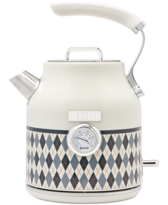 Haden - 7-Cup Stainless Steel Electric Cordless Kettle, 75138
