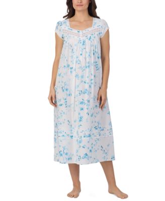 Eileen West - Women's Cotton Cap-Sleeve Ballet Nightgown
