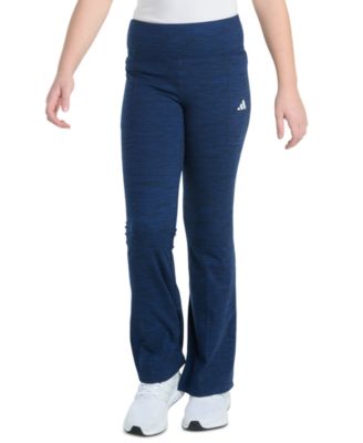 adidas - Big Girls M&eacute;lange Flare-Leg Pants
