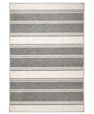 Dash and Albert Rugs by Annie Selke - Bowman Stripe Machine Washable DA2338 4'x6' Area Rug