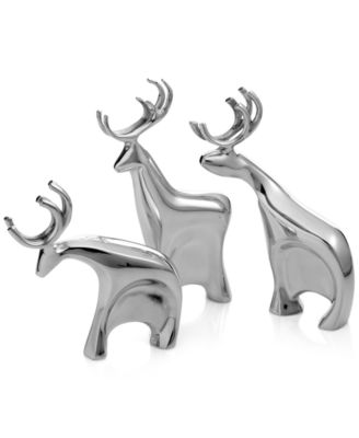 Nambé - Blitzen Reindeer, Set of 3