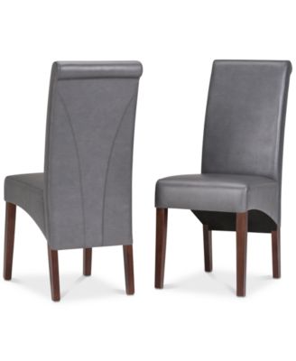 Simpli Home - Easton Dining Chair (Set of 2), Quick Ship
