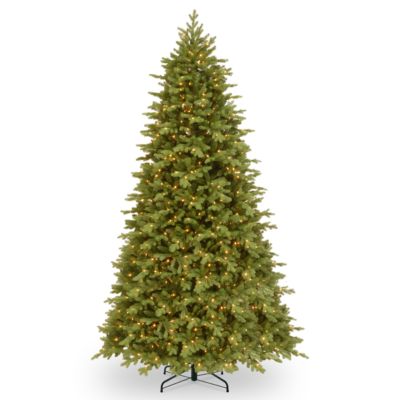 National Tree Company - 9' Feel Real  Princeton Fraser Fir Hinged Tree with 1000 Dual Color  LED Lights & PowerConnect™
