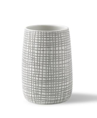 Cassadecor - Raffia Embossed Porcelain Tumbler