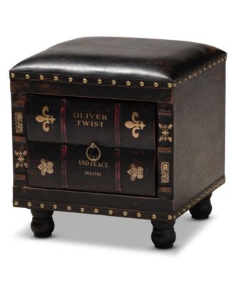 Furniture - Charlier Ottoman, Quick Ship