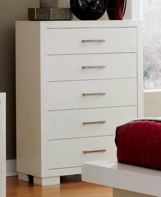 Macy's - Jessica 5-Drawer Chest White