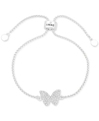 DKNY - Pav&eacute; Butterfly Slider Bracelet