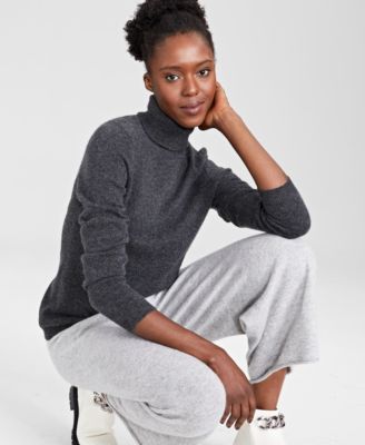Charter Club - Cashmere Turtleneck Sweater, In Regular and Petites