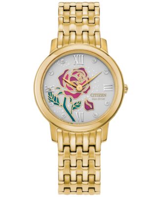 Citizen - Women's Belle Gold-Tone Stainless Steel Bracelet Watch 30mm