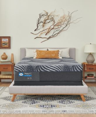 Sealy - Posturepedic High Point Hybrid 14" Firm Mattress Set- Queen