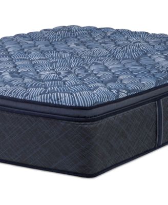 Serta - Perfect Sleeper Cobalt Calm 14" Firm Pillow Top Mattress Set-Twin