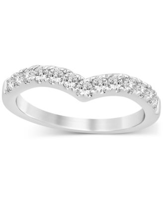 Macy's - Diamond Chevron Ring (1/2 ct. t.w.) in 14k White Gold