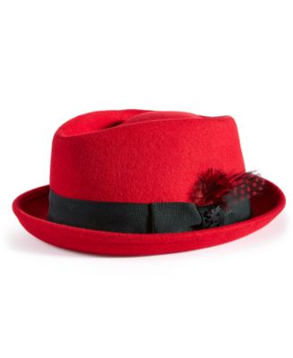Stacy Adams - Men's Wool Diamond Crown Fedora