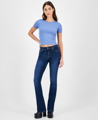 7 For All Mankind - Women's Kimmie Mid-Rise Bootcut Jeans