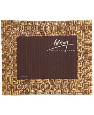Michael Aram - Antique Gold-Tone 5" x 7" Palm Frame