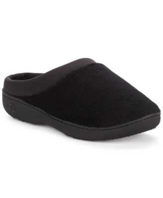 Isotoner Signature - Microterry Pillowstep Slipper with Satin Trim