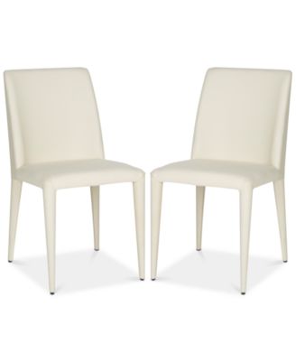 Safavieh - Erin Set of 2 Dining Chairs, Quick Ship