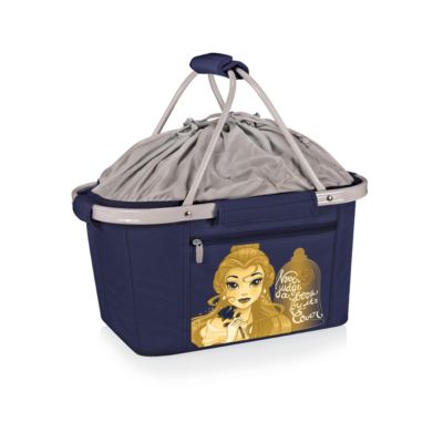 Picnic Time - Disney's Beauty and the Beast Metro Basket Collapsible Cooler Tote