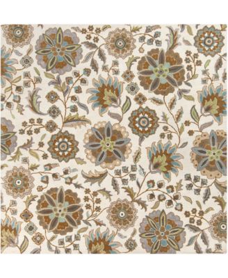Surya - Athena ATH-5063 Denim 8' Square Area Rug