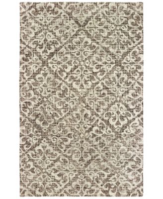 Oriental Weavers - Tallavera 55607 Brown/Ivory 2'6" x 8' Runner Area Rug