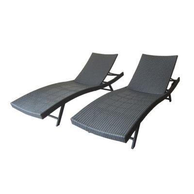 Noble House - Kauai Outdoor Chaise (Set of 2)