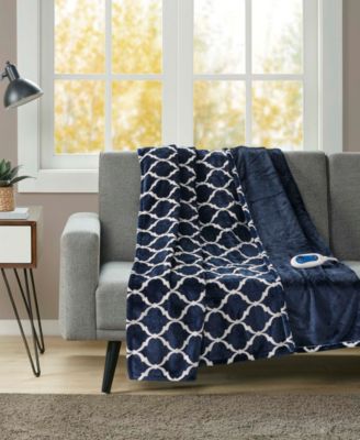Beautyrest - Oversized Ogee Electric Throw