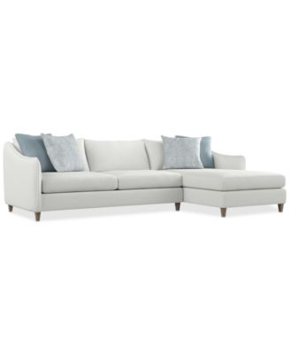 Bernhardt - Joli 2-Pc. Fabric Sectional with Chaise