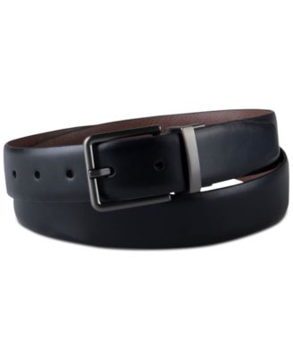 Calvin Klein - Men's Reversible Textured Dress Belt