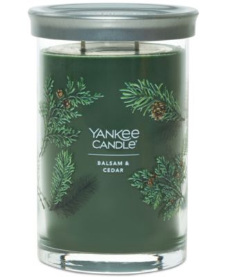 Yankee Candle - Signature Large Two-Wick Balsam & Cedar Tumbler Candle