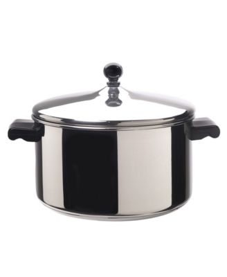 Farberware - Classic Series Stainless Steel 6-Qt. Saucepot & Lid