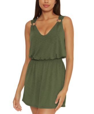 Becca - Women's Breezy Basics Blouson Dress Cover-Up