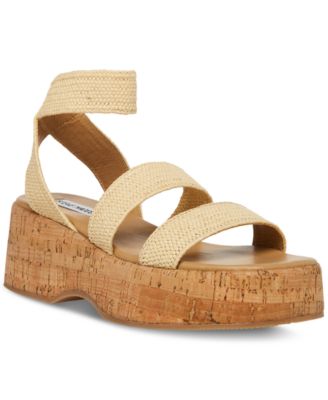 Steve Madden - Women's Sashes Strappy Platform Sandals