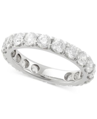 Macy's - Diamond Eternity Band (3 ct. t.w) in 14k White Gold