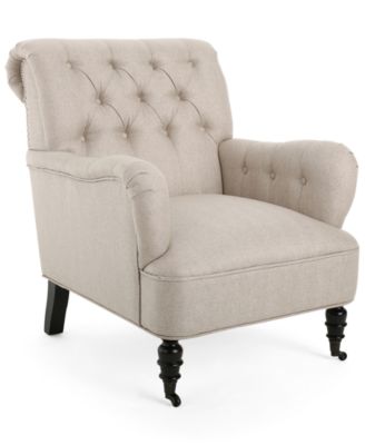 Noble House - Hadlee Accent Chair, Quick Ship