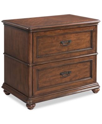 Furniture - Clinton Hill Cherry Home Office Lateral File Cabinet, Only at Macy's