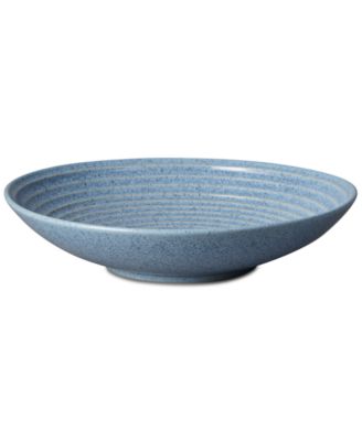 Denby - Studio Blue Flint Large Ridged Bowl
