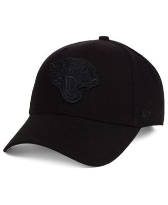 '47 Brand - Black & Black MVP Strapback Cap